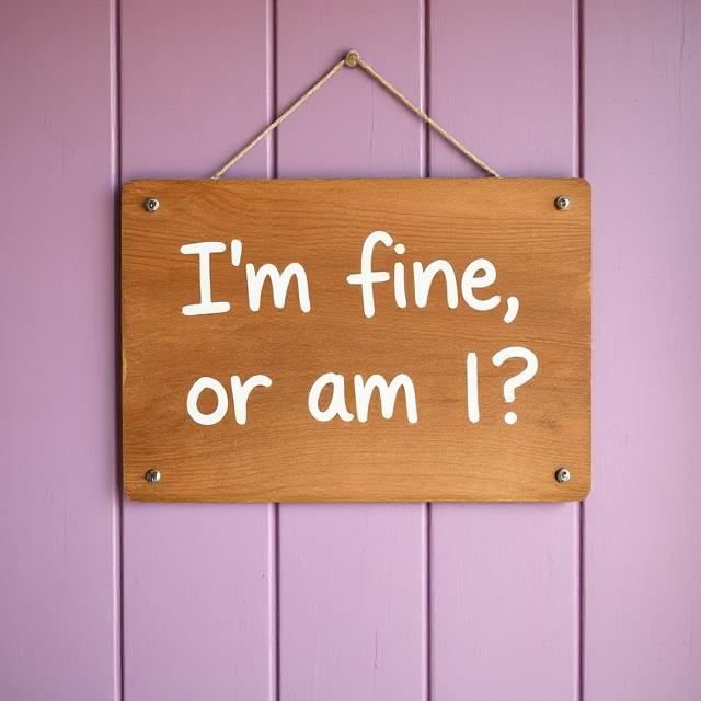 “fine” a socially acceptable mask